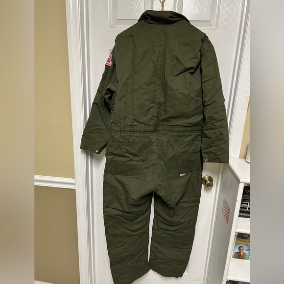 Bercowear Coveralls Army Green men XL - Picture 2 of 10